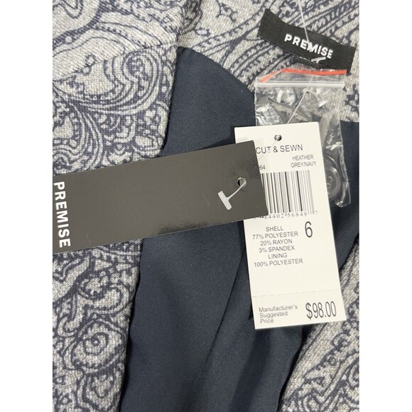 PREMISE Women’s Blazer Jacket. Size: 6 - Picture 6 of 7